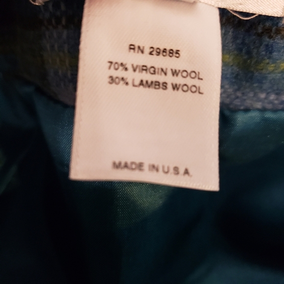 Pendleton A Line Plaid Wool Skirt SZ 12 - Picture 5 of 6